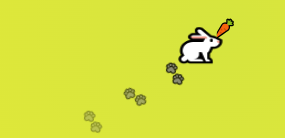 Bunny and carrot cursor